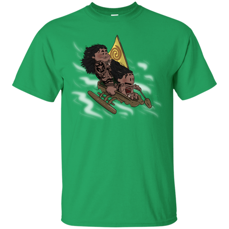 T-Shirts Irish Green / S Cross to The Ocean T-Shirt