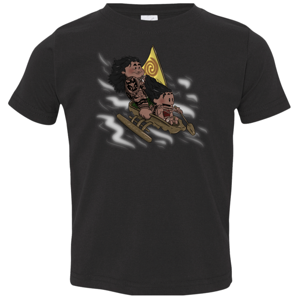 T-Shirts Black / 2T Cross to The Ocean Toddler Premium T-Shirt