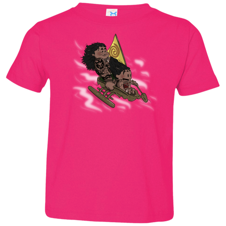 T-Shirts Hot Pink / 2T Cross to The Ocean Toddler Premium T-Shirt