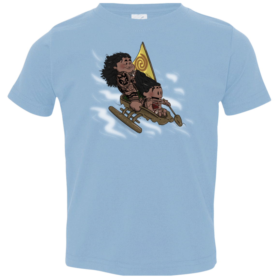 T-Shirts Light Blue / 2T Cross to The Ocean Toddler Premium T-Shirt