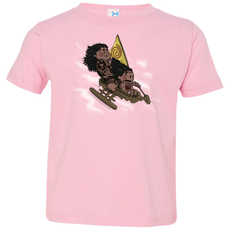 T-Shirts Pink / 2T Cross to The Ocean Toddler Premium T-Shirt