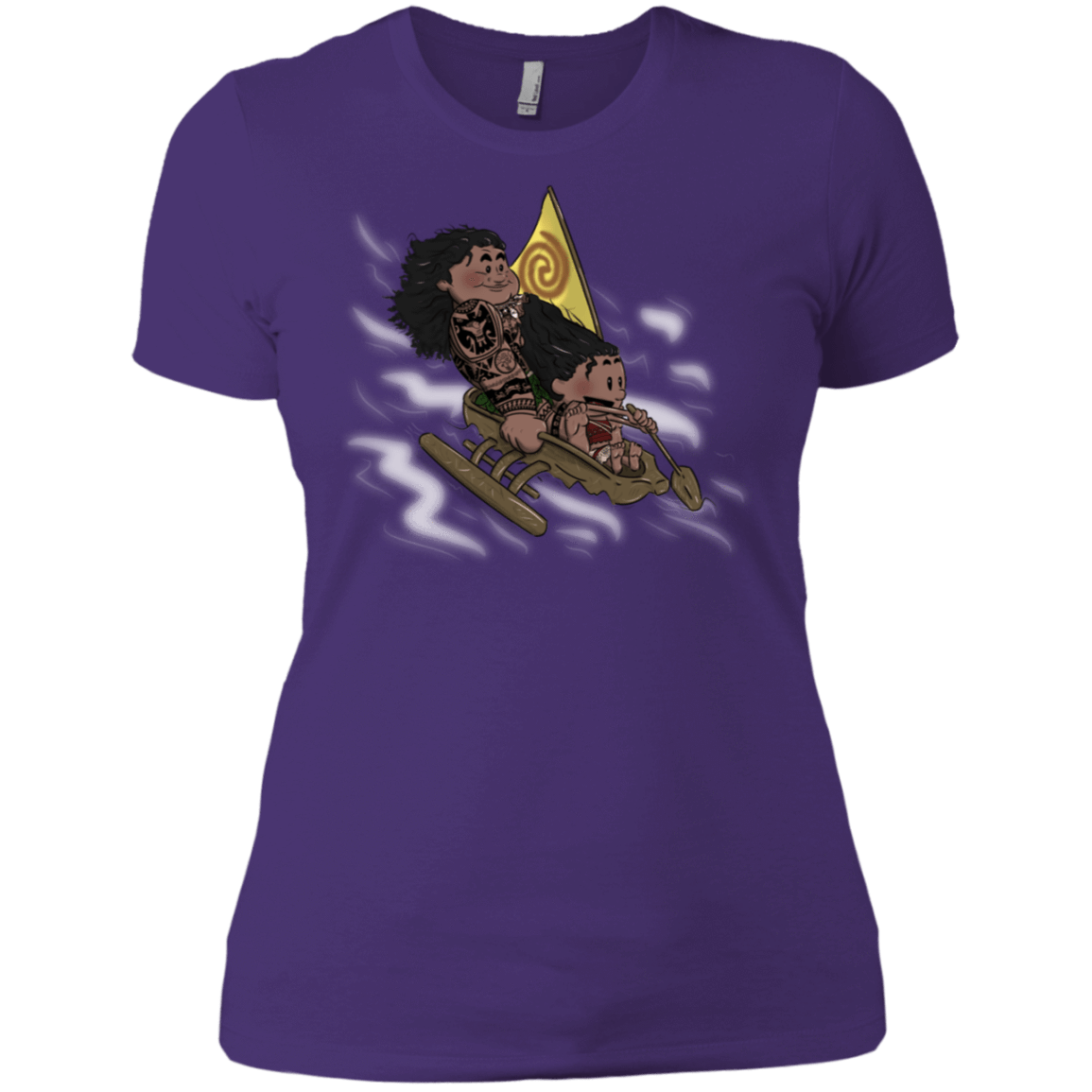 T-Shirts Purple Rush/ / X-Small Cross to The Ocean Women's Premium T-Shirt