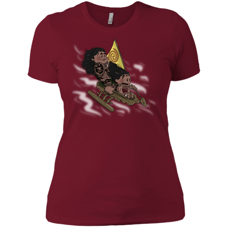 T-Shirts Scarlet / S Cross to The Ocean Women's Premium T-Shirt