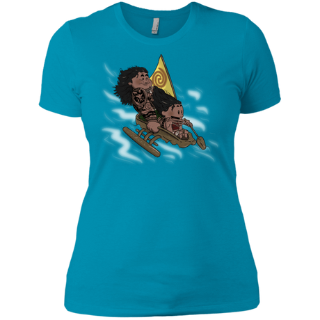 T-Shirts Turquoise / X-Small Cross to The Ocean Women's Premium T-Shirt