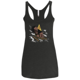 T-Shirts Vintage Black / X-Small Cross to The Ocean Women's Triblend Racerback Tank