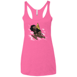 T-Shirts Vintage Pink / X-Small Cross to The Ocean Women's Triblend Racerback Tank