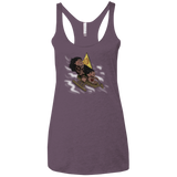 T-Shirts Vintage Purple / X-Small Cross to The Ocean Women's Triblend Racerback Tank
