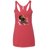 T-Shirts Vintage Red / X-Small Cross to The Ocean Women's Triblend Racerback Tank
