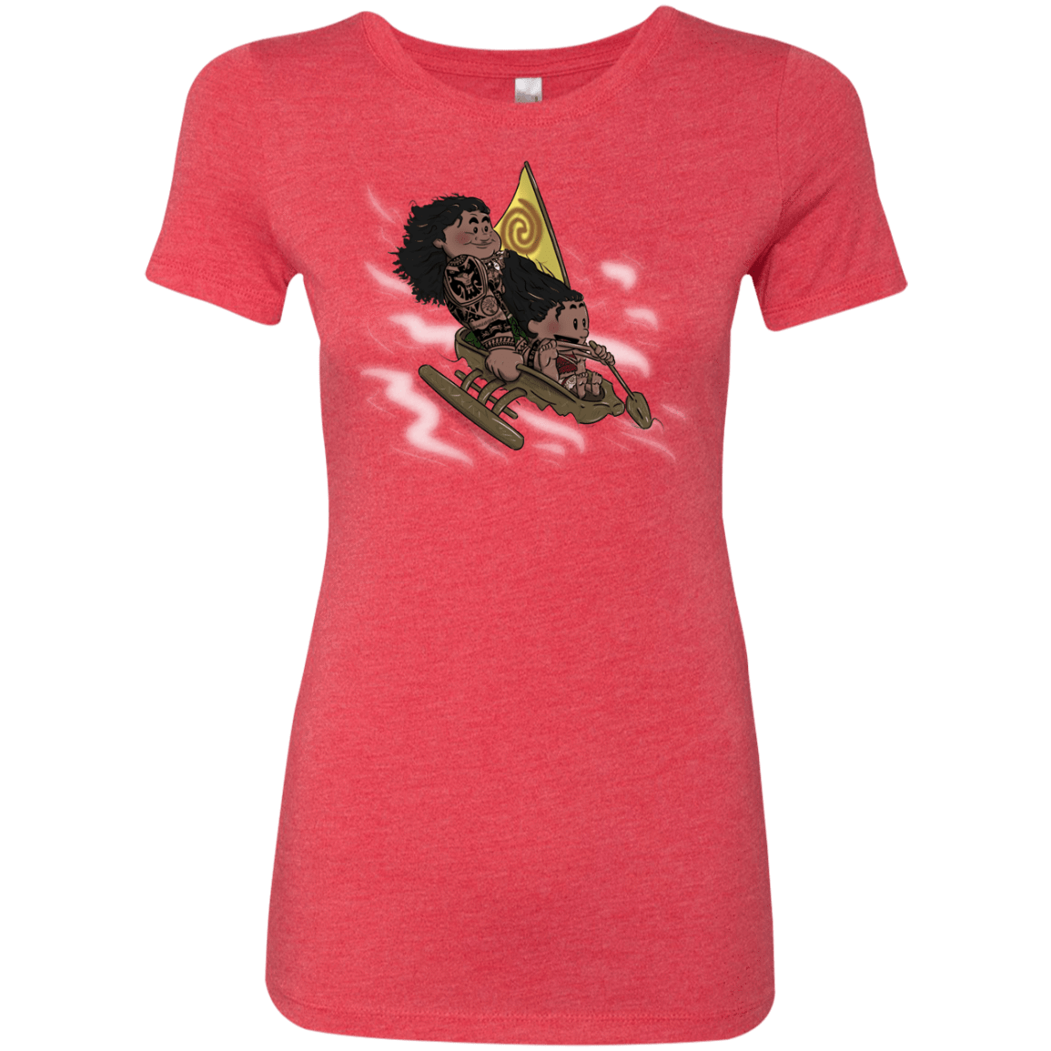 T-Shirts Vintage Red / S Cross to The Ocean Women's Triblend T-Shirt