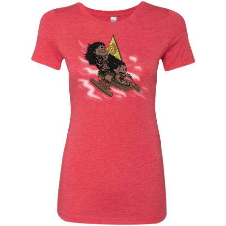 T-Shirts Vintage Red / S Cross to The Ocean Women's Triblend T-Shirt