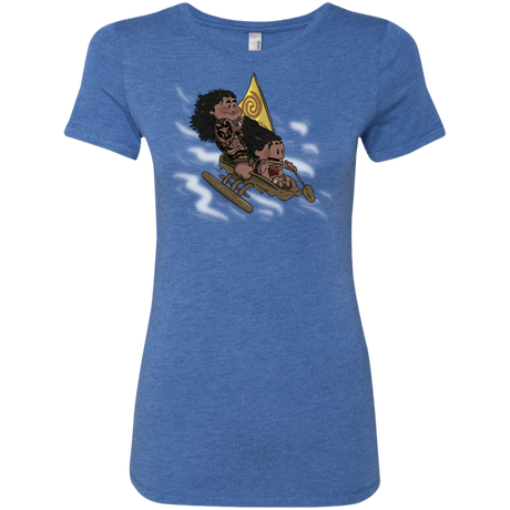 T-Shirts Vintage Royal / S Cross to The Ocean Women's Triblend T-Shirt