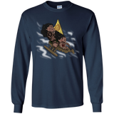 T-Shirts Navy / YS Cross to The Ocean Youth Long Sleeve T-Shirt