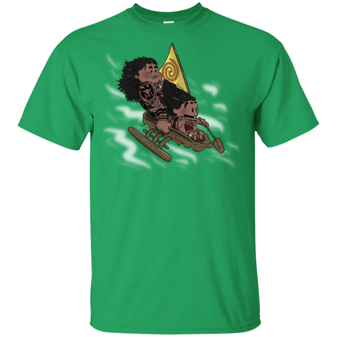 T-Shirts Irish Green / YXS Cross to The Ocean Youth T-Shirt