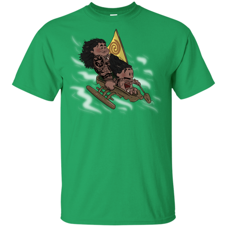 T-Shirts Irish Green / YXS Cross to The Ocean Youth T-Shirt