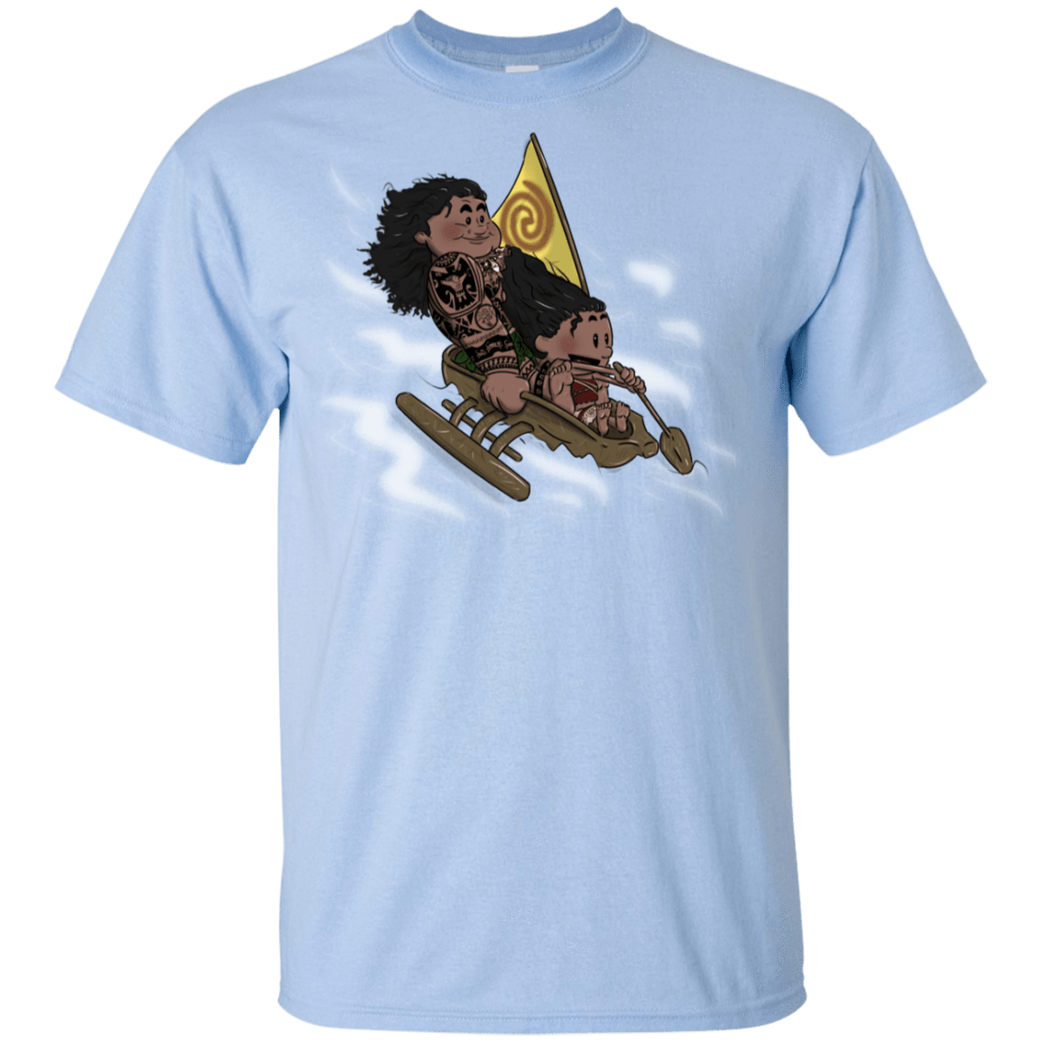 T-Shirts Light Blue / YXS Cross to The Ocean Youth T-Shirt