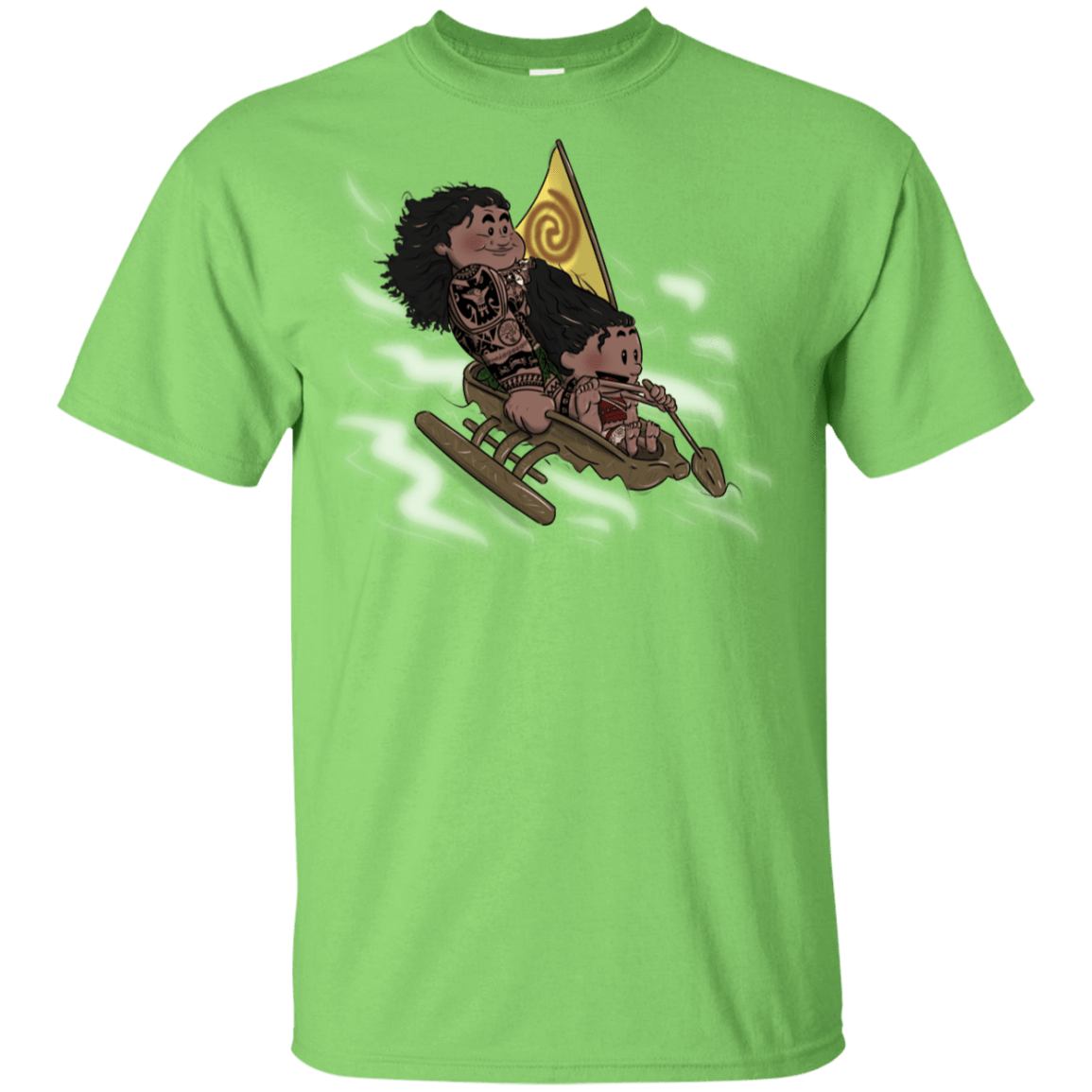 T-Shirts Lime / YXS Cross to The Ocean Youth T-Shirt