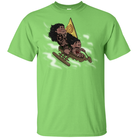 T-Shirts Lime / YXS Cross to The Ocean Youth T-Shirt