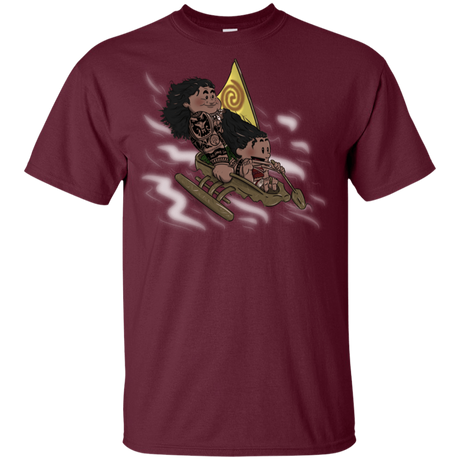 T-Shirts Maroon / YXS Cross to The Ocean Youth T-Shirt