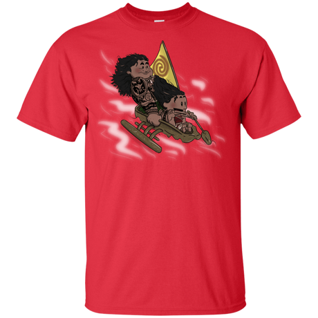 T-Shirts Red / YXS Cross to The Ocean Youth T-Shirt