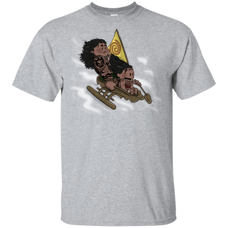 T-Shirts Sport Grey / YXS Cross to The Ocean Youth T-Shirt