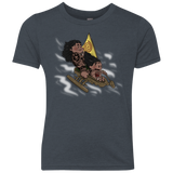 T-Shirts Vintage Navy / YXS Cross to The Ocean Youth Triblend T-Shirt