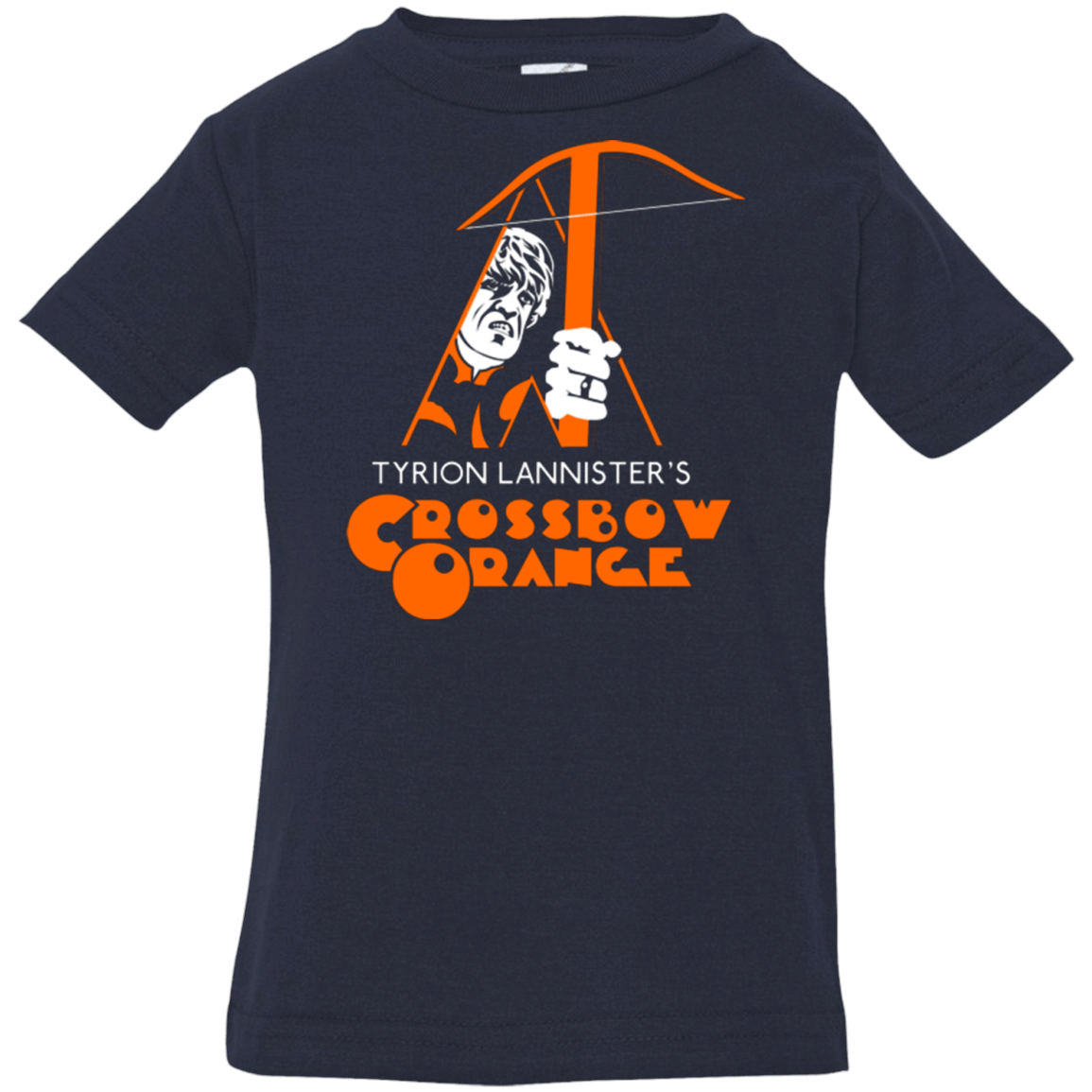 T-Shirts Navy / 6 Months Crossbow Orange Infant Premium T-Shirt