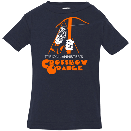 T-Shirts Navy / 6 Months Crossbow Orange Infant Premium T-Shirt