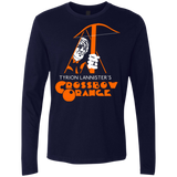 T-Shirts Midnight Navy / Small Crossbow Orange Men's Premium Long Sleeve