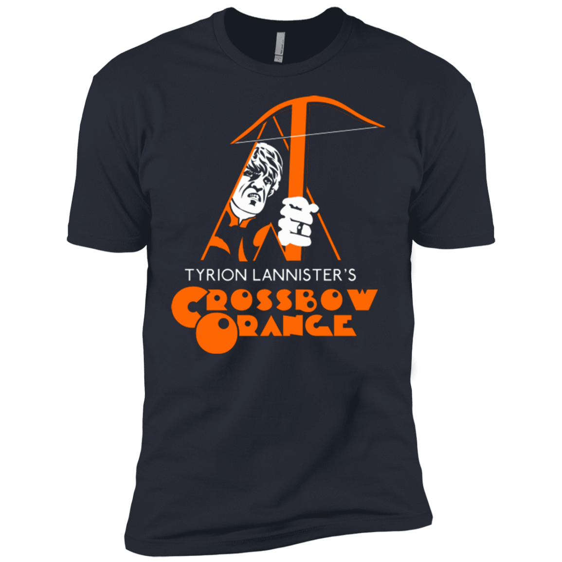T-Shirts Indigo / X-Small Crossbow Orange Men's Premium T-Shirt