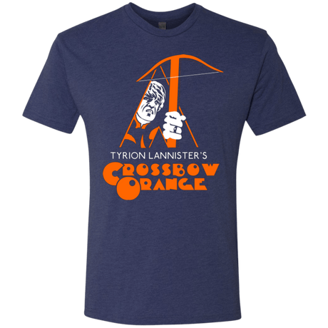 T-Shirts Vintage Navy / Small Crossbow Orange Men's Triblend T-Shirt