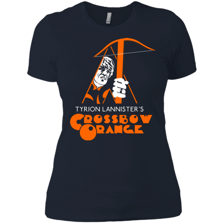 T-Shirts Midnight Navy / X-Small Crossbow Orange Women's Premium T-Shirt