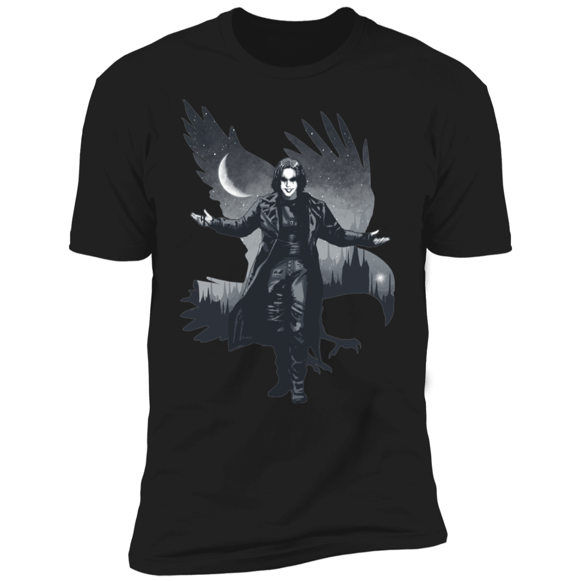 T-Shirts Black / X-Small Crow City Men's Premium T-Shirt