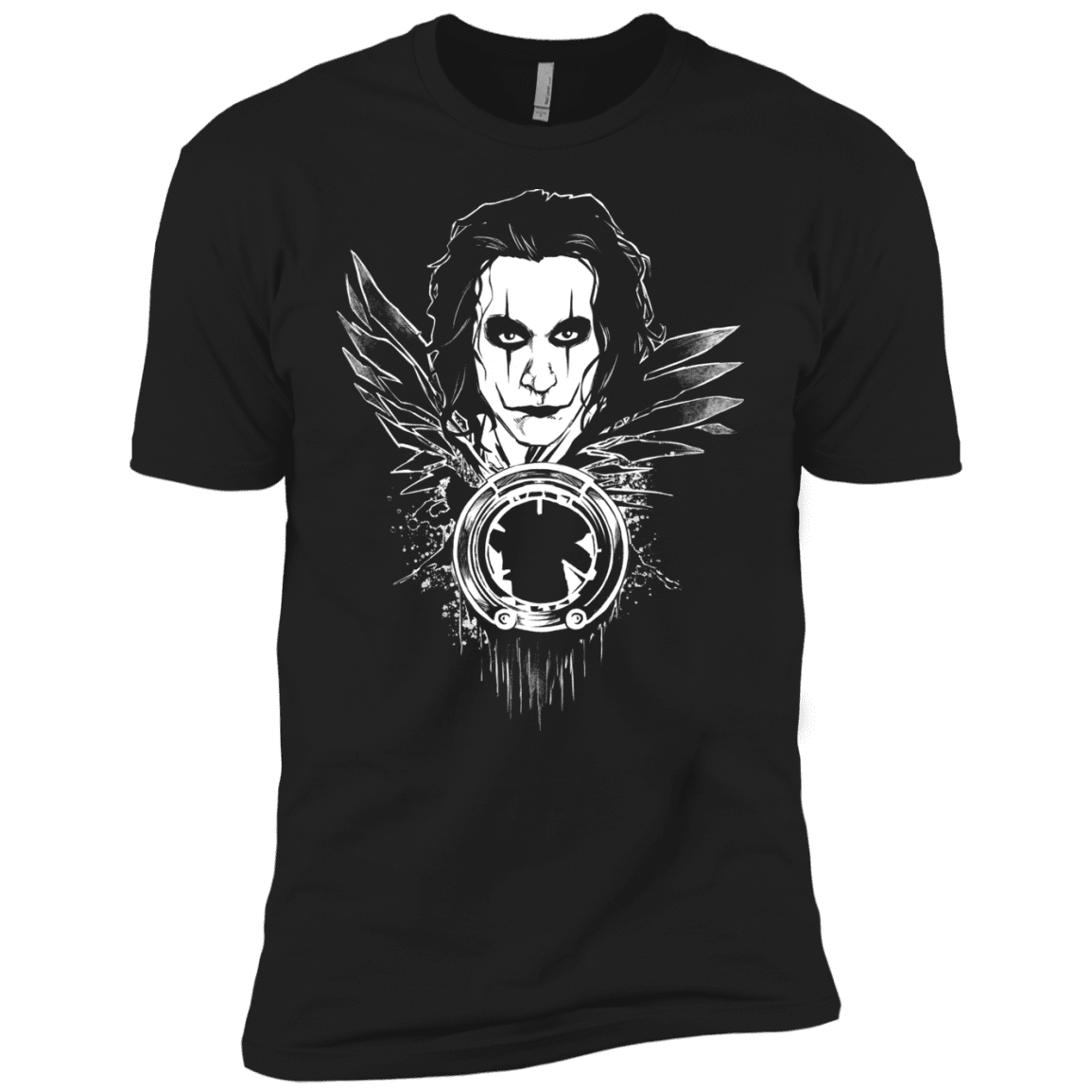 T-Shirts Black / YXS Crow Face Boys Premium T-Shirt