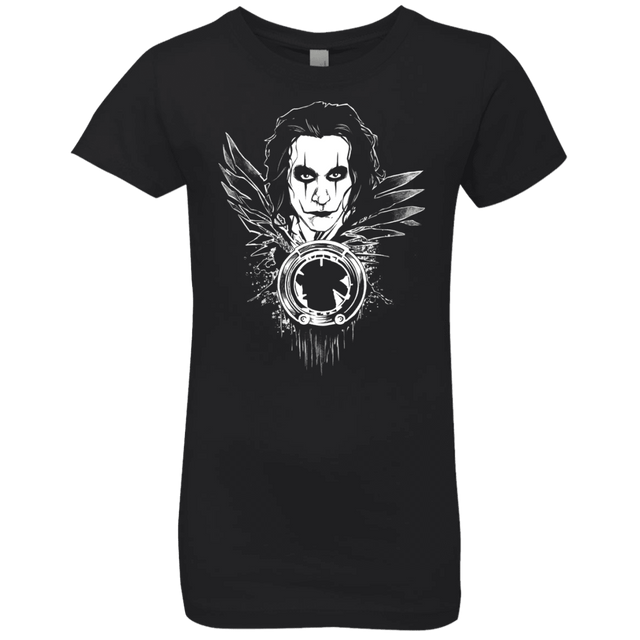 T-Shirts Black / YXS Crow Face Girls Premium T-Shirt
