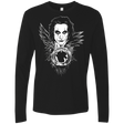 T-Shirts Black / Small Crow Face Men's Premium Long Sleeve