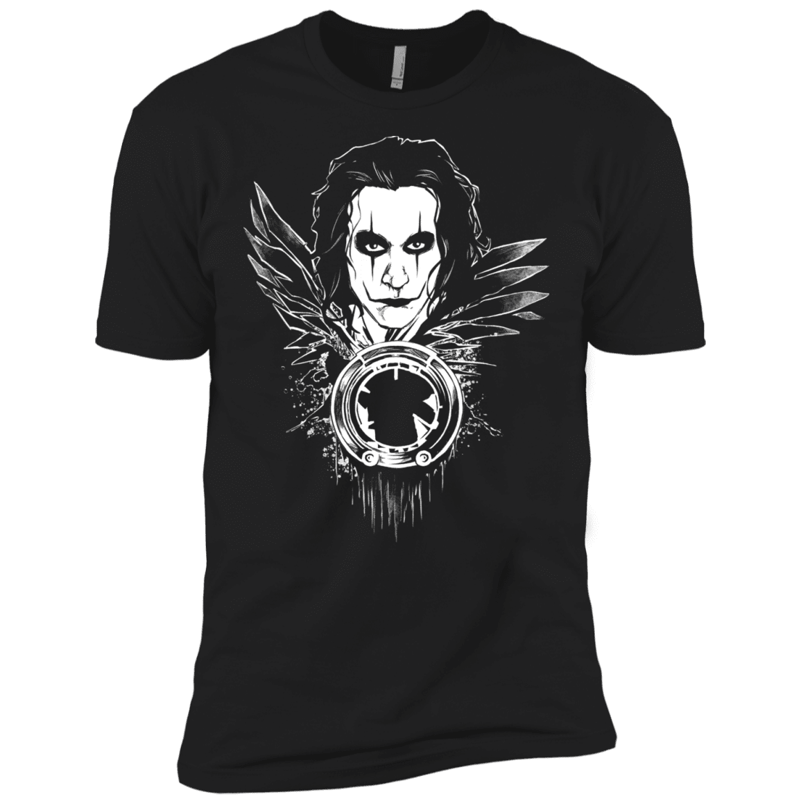 T-Shirts Black / X-Small Crow Face Men's Premium T-Shirt