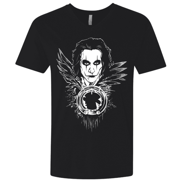 T-Shirts Black / X-Small Crow Face Men's Premium V-Neck