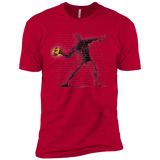 T-Shirts Red / YXS Crown Thrower Boys Premium T-Shirt