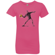 T-Shirts Hot Pink / YXS Crown Thrower Girls Premium T-Shirt
