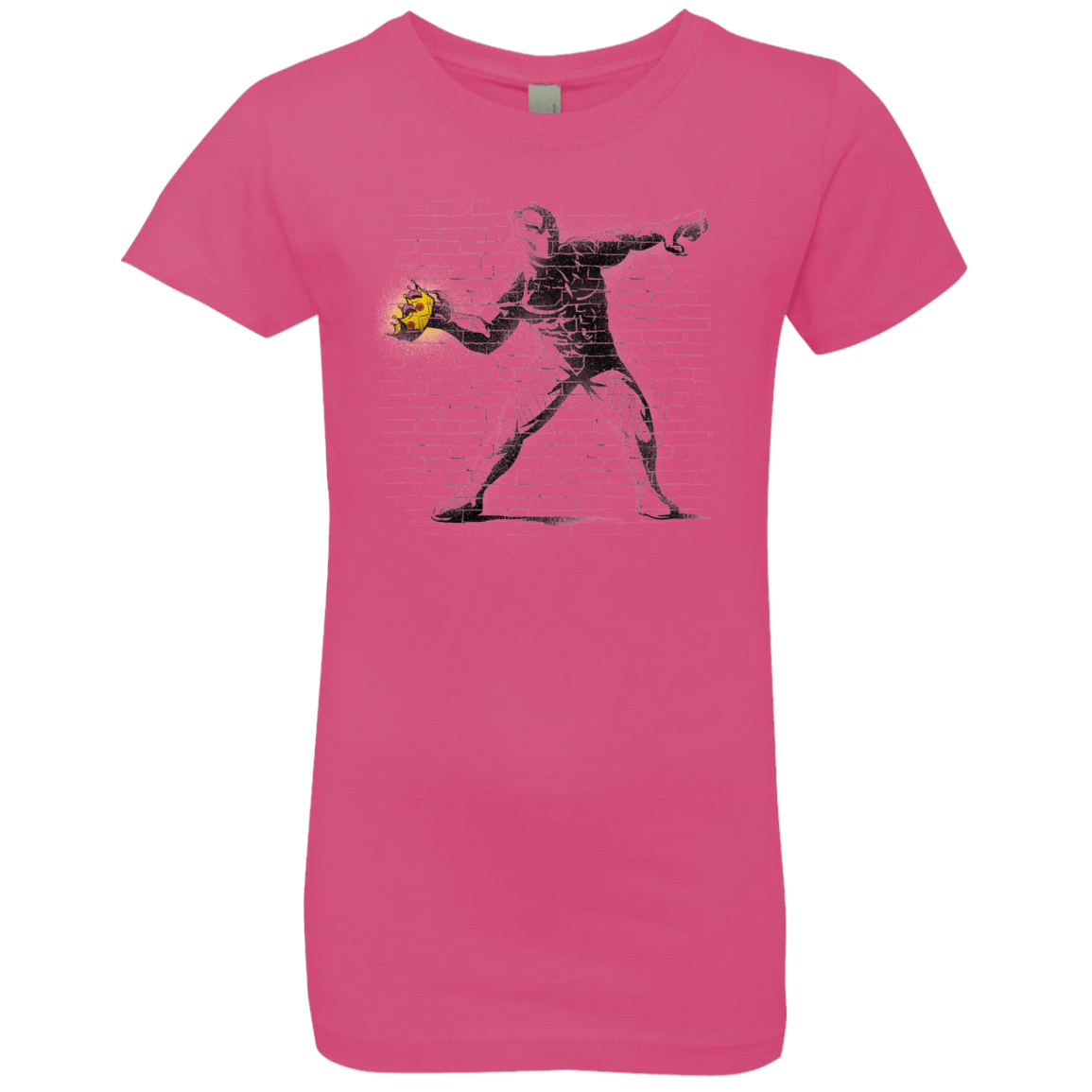 T-Shirts Hot Pink / YXS Crown Thrower Girls Premium T-Shirt