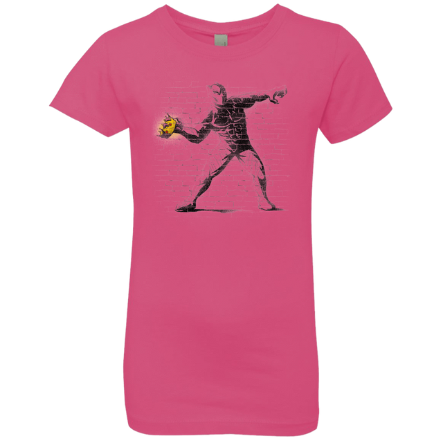 T-Shirts Hot Pink / YXS Crown Thrower Girls Premium T-Shirt