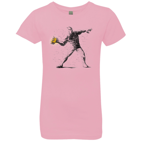 T-Shirts Light Pink / YXS Crown Thrower Girls Premium T-Shirt