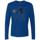 T-Shirts Royal / Small Crown Thrower Men's Premium Long Sleeve