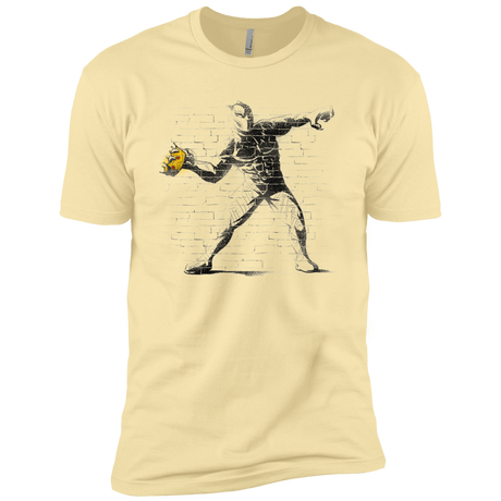 T-Shirts Banana Cream / X-Small Crown Thrower Men's Premium T-Shirt