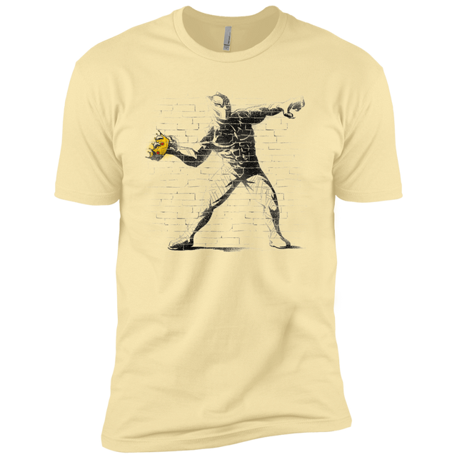 T-Shirts Banana Cream / X-Small Crown Thrower Men's Premium T-Shirt