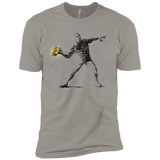 T-Shirts Light Grey / X-Small Crown Thrower Men's Premium T-Shirt