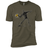 T-Shirts Military Green / X-Small Crown Thrower Men's Premium T-Shirt