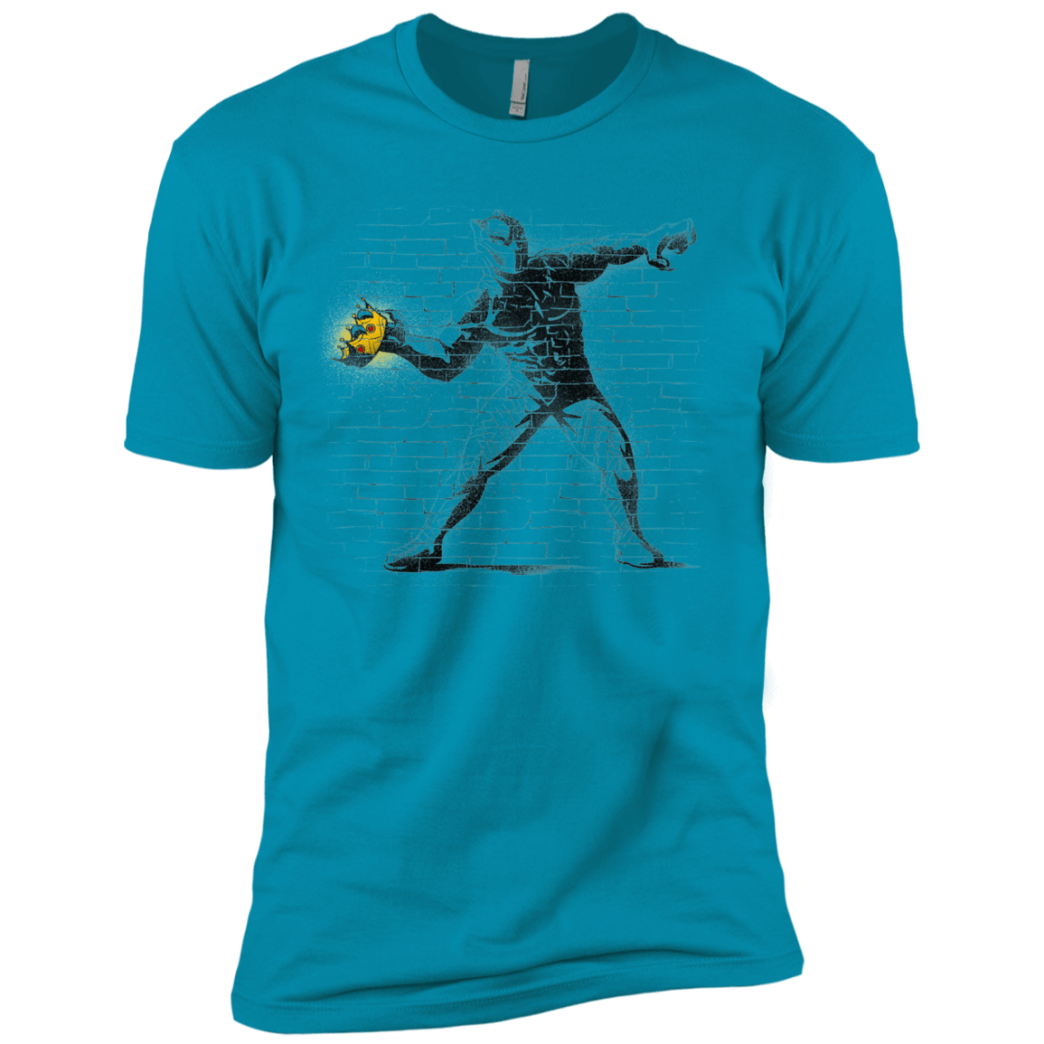 T-Shirts Turquoise / X-Small Crown Thrower Men's Premium T-Shirt