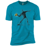 T-Shirts Turquoise / X-Small Crown Thrower Men's Premium T-Shirt