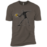 T-Shirts Warm Grey / X-Small Crown Thrower Men's Premium T-Shirt